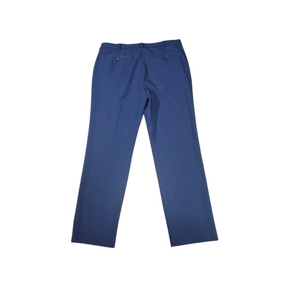 Stafford 365 All-Temp Comforts Straight-Fit Performance Mens Pants 36x30 Blue - Picture 5 of 8